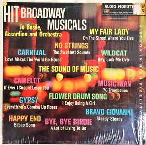 JO BASILE , ACCORDION AND ORCHESTRA - HIT BROADWAY MUSICALS